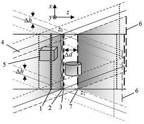 Integral imaging three-dimensional display center depth plane adjusting method