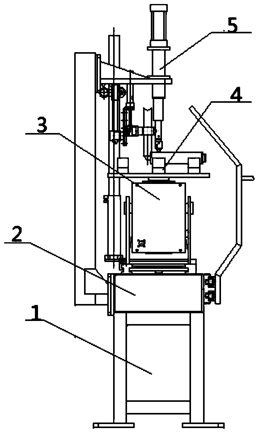 Welding machine for automatic circular-seam argon arc wire adding and using method thereof