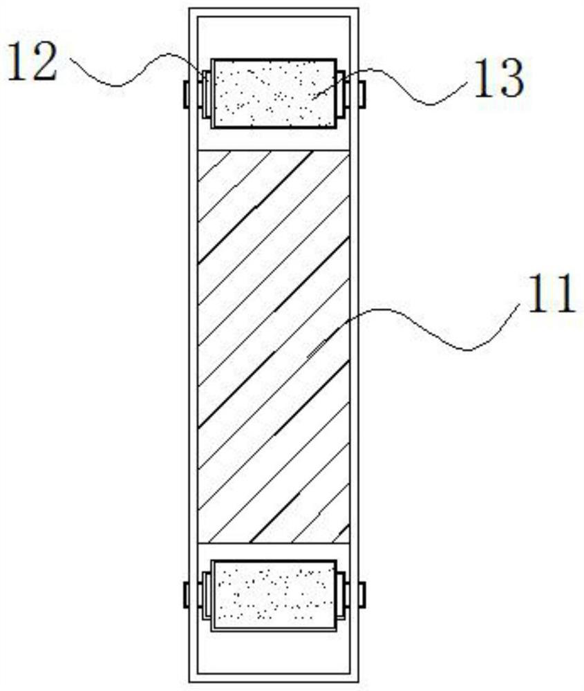 Embedded rolling device suitable for rolling machining of thin-wall cylinder workpiece