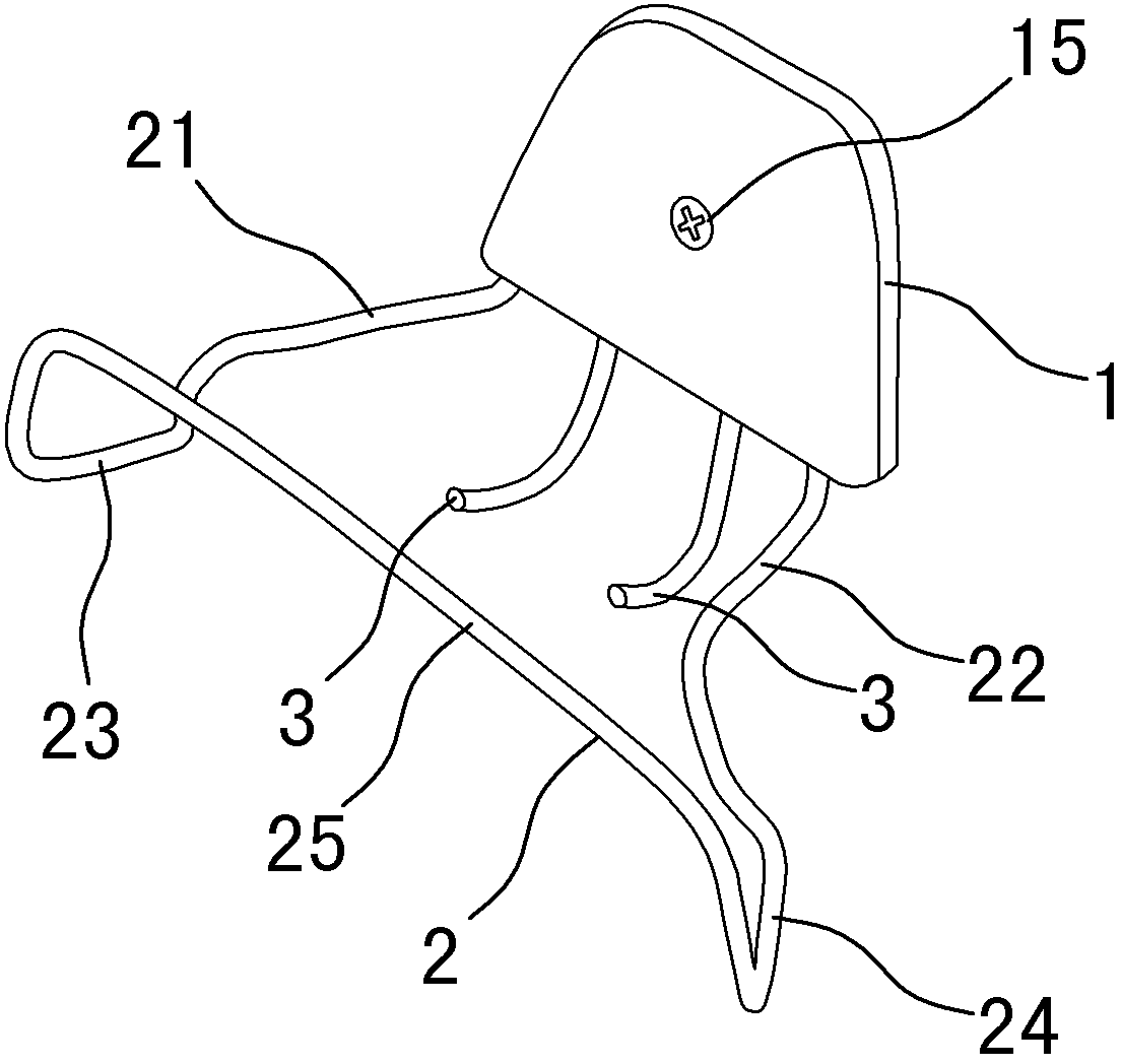 Wall-mounted pan cover bracket