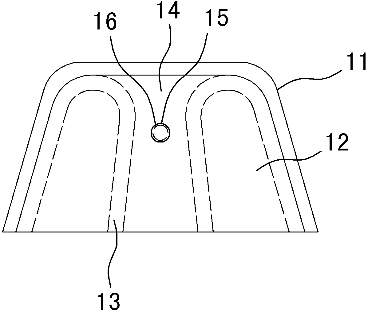 Wall-mounted pan cover bracket