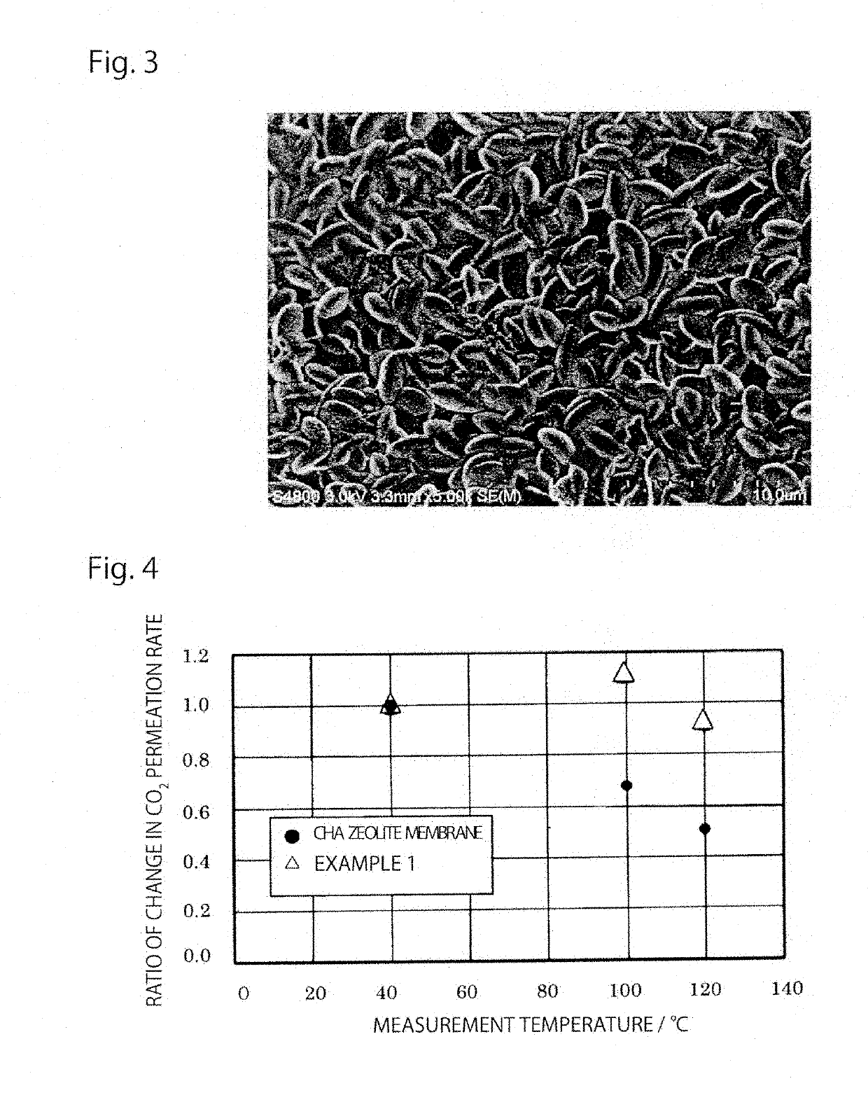 Zeolite separation membrane and production method therefor
