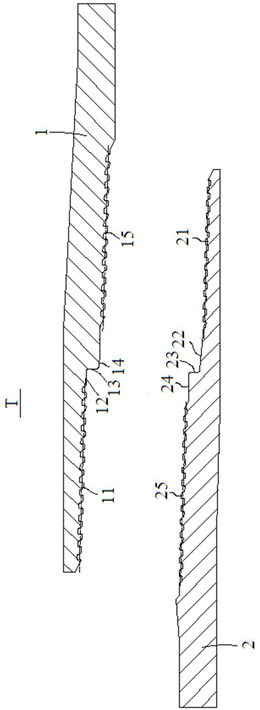 A direct connection type double-step threaded joint