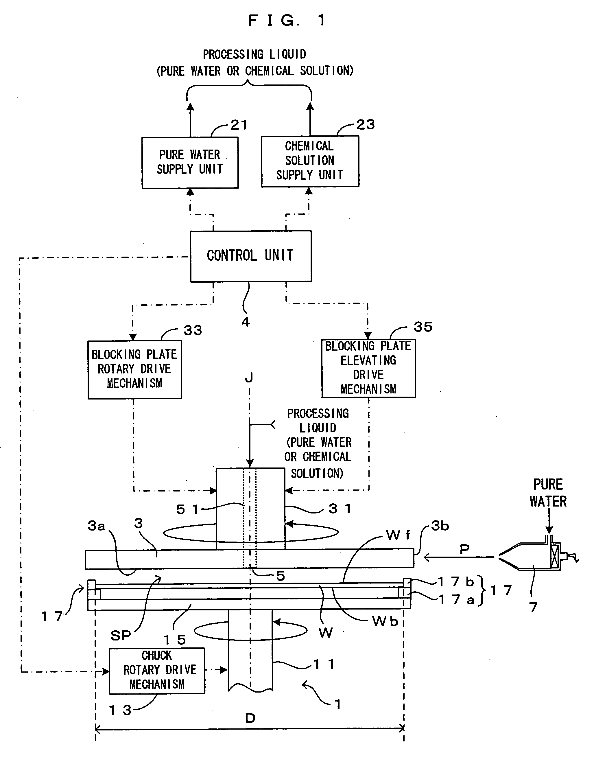 Apparatus and method for performing predetermined processing on substrate with ultrasonic waves