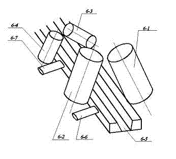 Repairable type milling cutter and integrated repair device