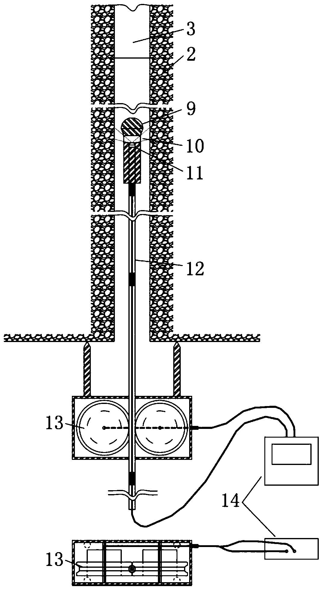 Coal mine roadway surrounding rock deformation characteristic joint monitoring system and monitoring method