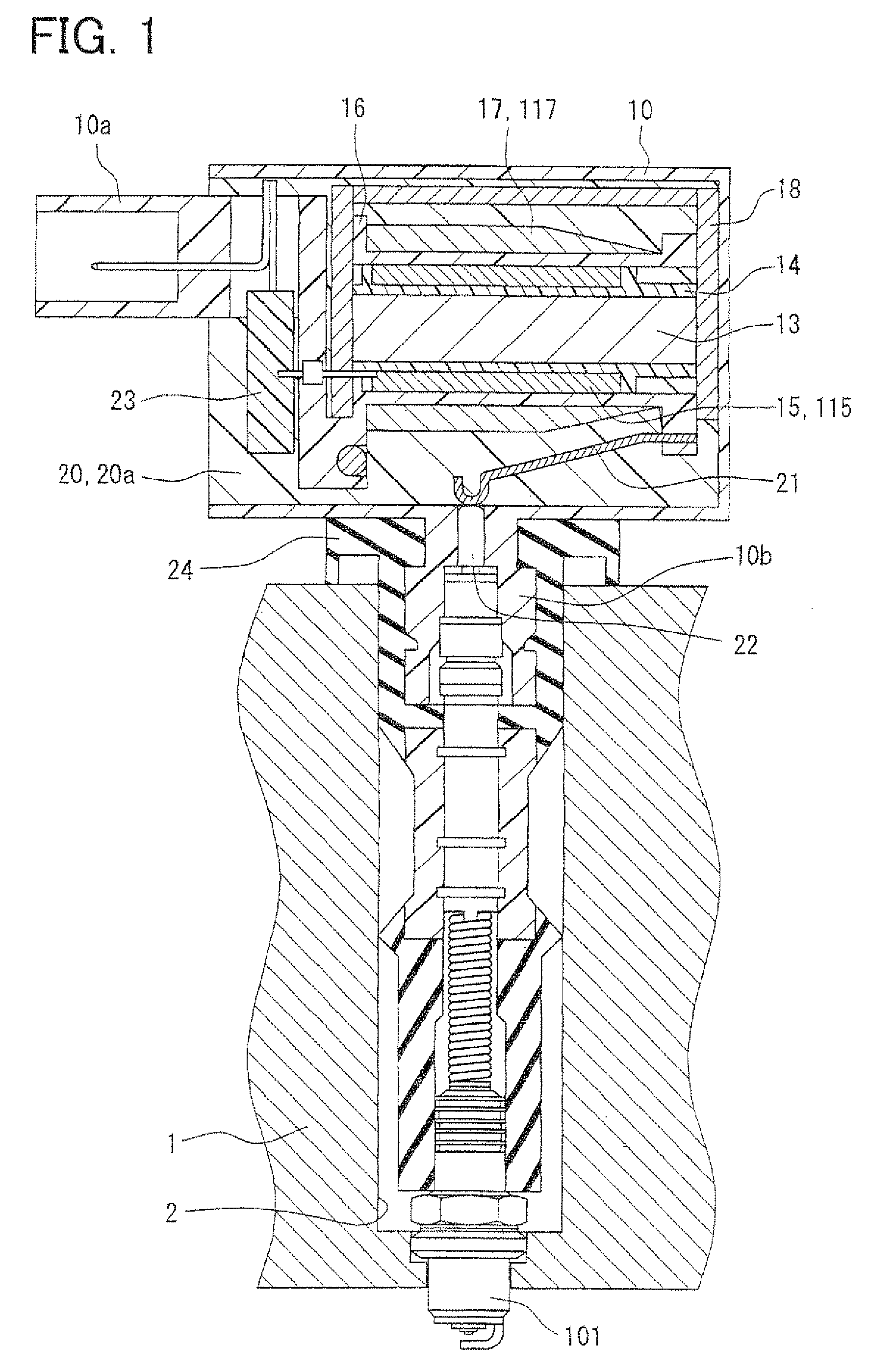 Ignition coil for internal combustion engine and method of making the same