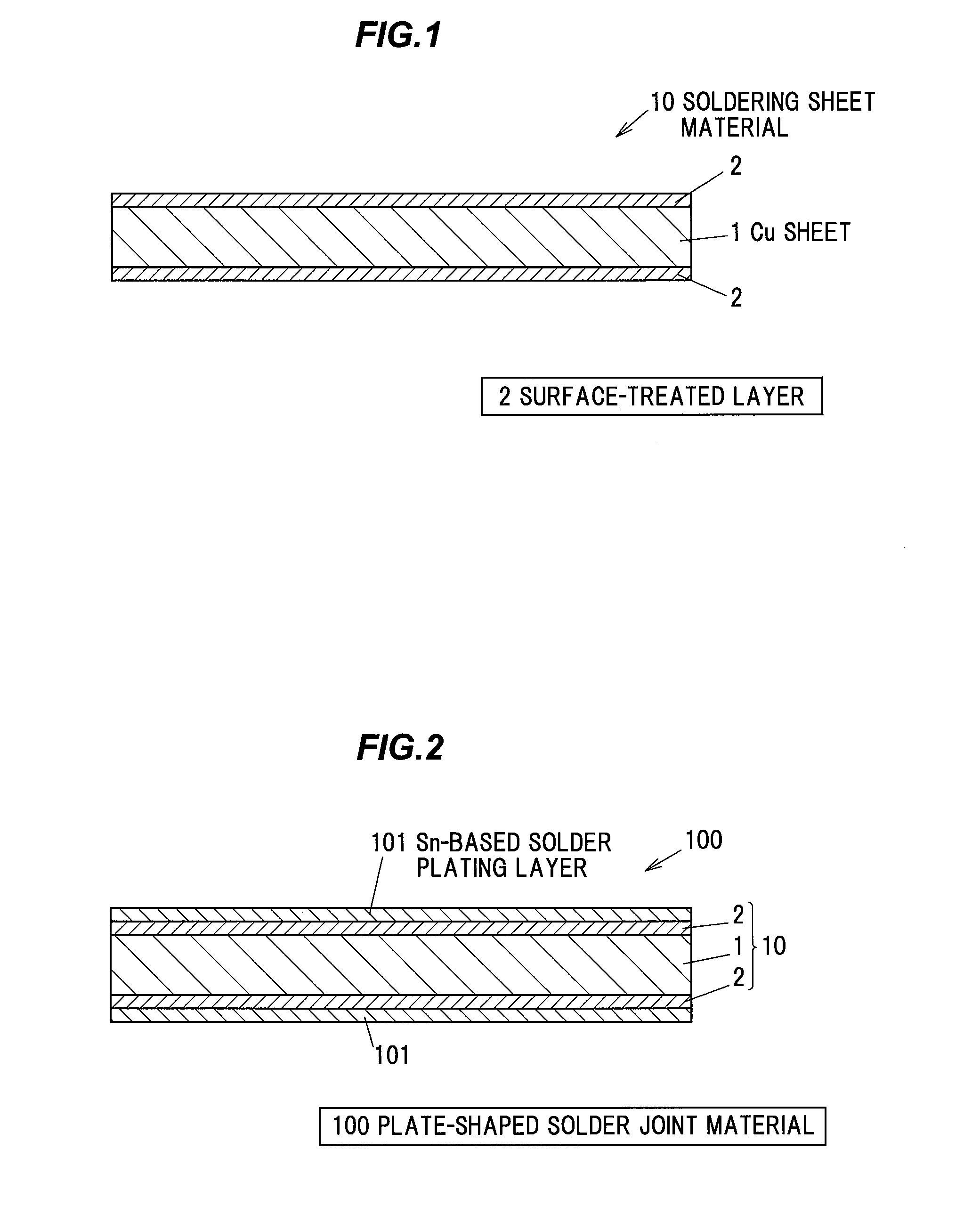 Solder joint material and method of manufacturing the same, soldering member and solar cell module