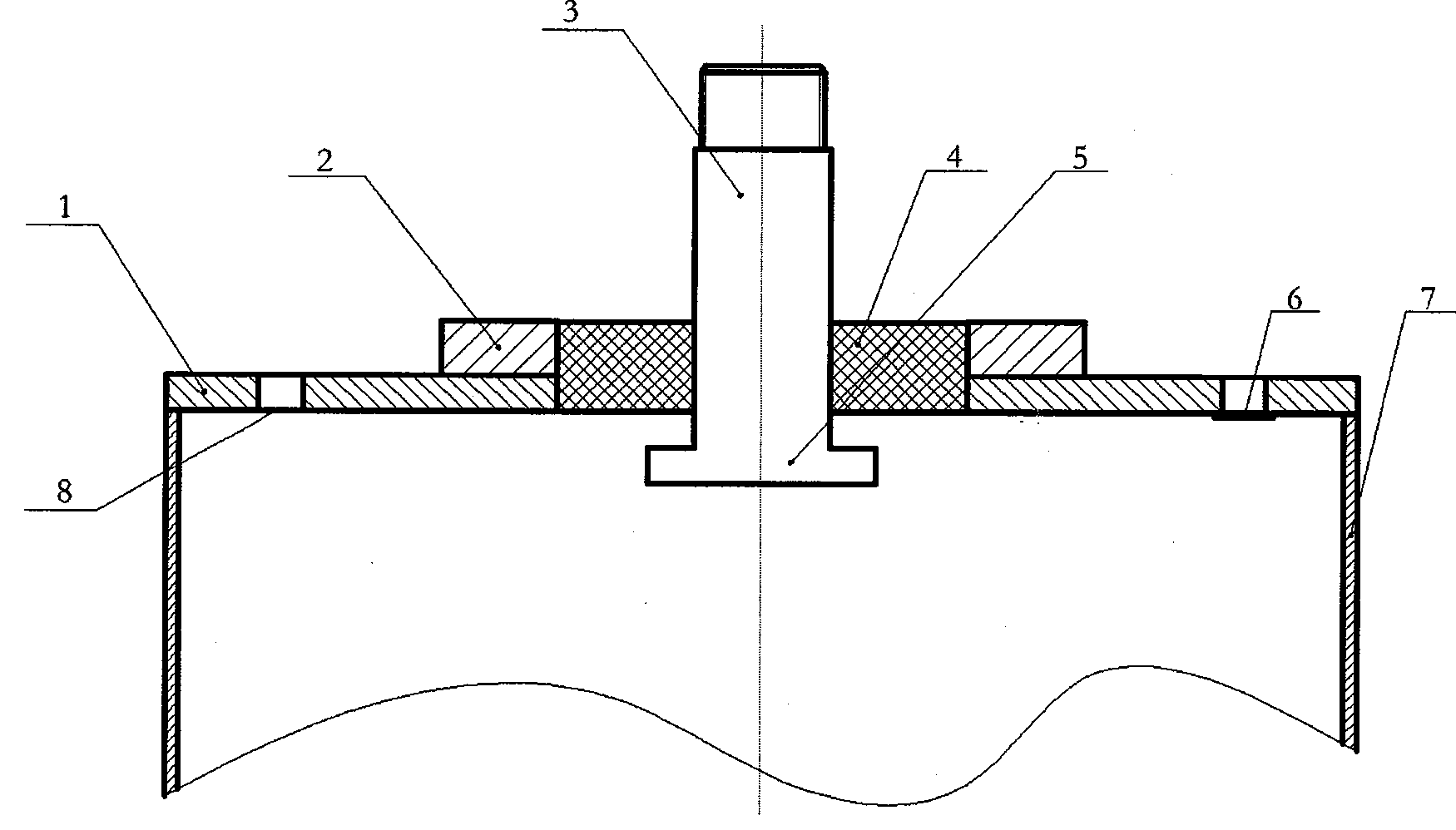 Cylindrical lithium ion battery structure suitable for series connection and parallel connection