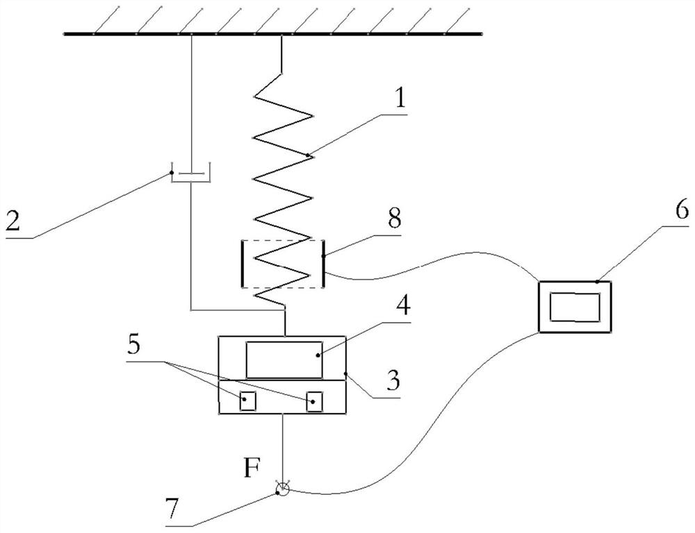 Damping sine wave applying device for mechanical environment test