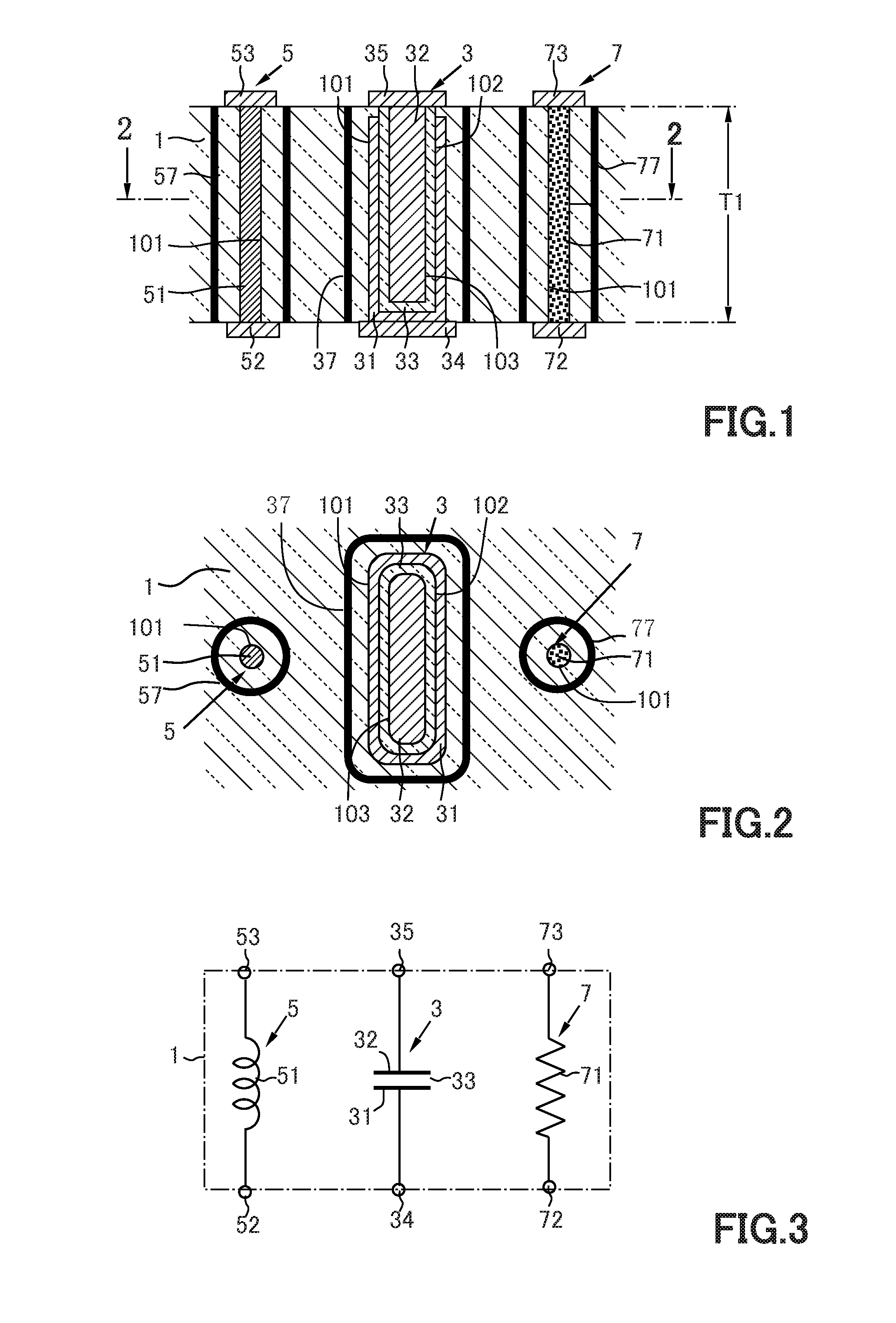 Substrate with built-in passive element