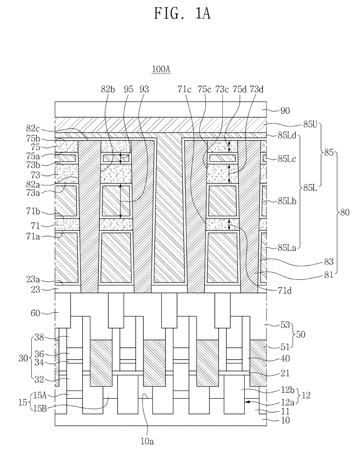 Semiconductor device having supporters and method of manufacturing the same