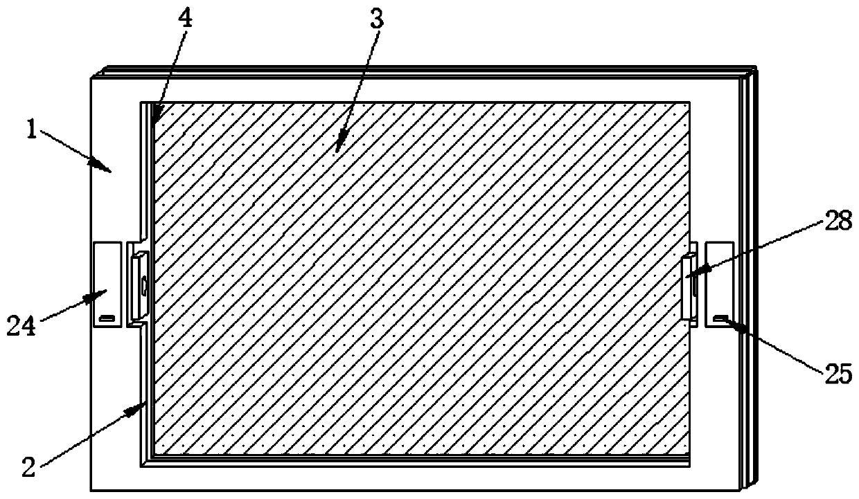 Anti-haze window convenient to assemble and disassemble