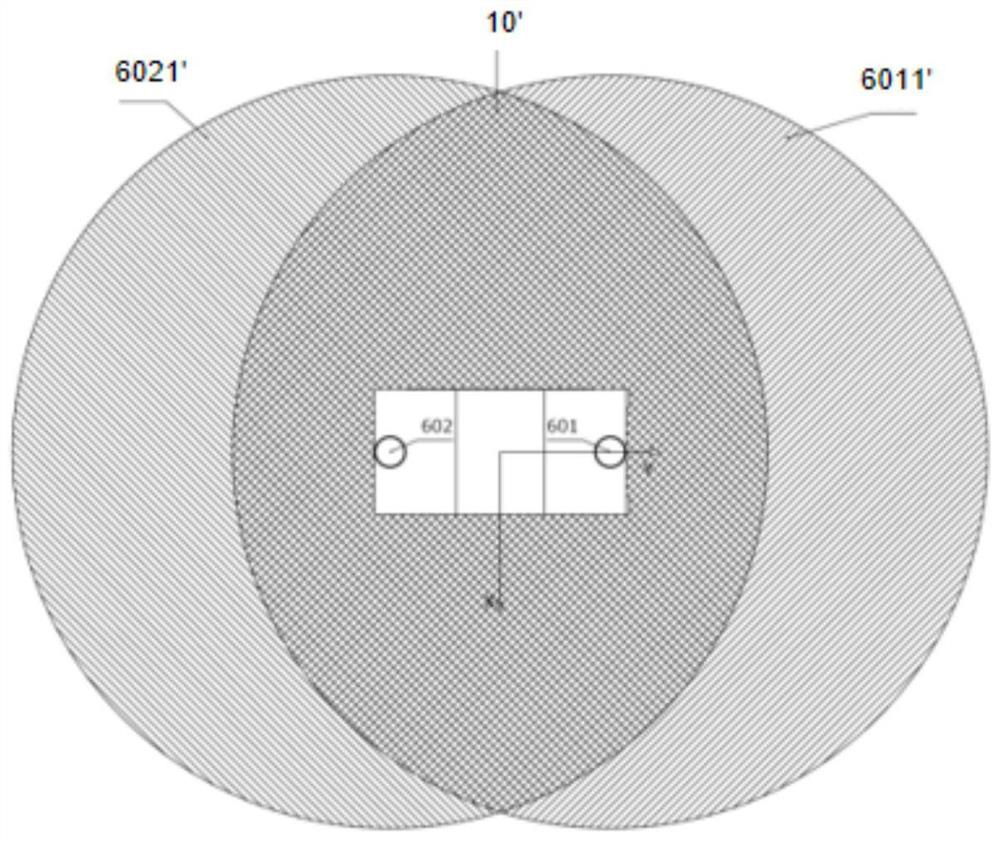 Space omnidirectional obstacle avoidance method and system for an aircraft