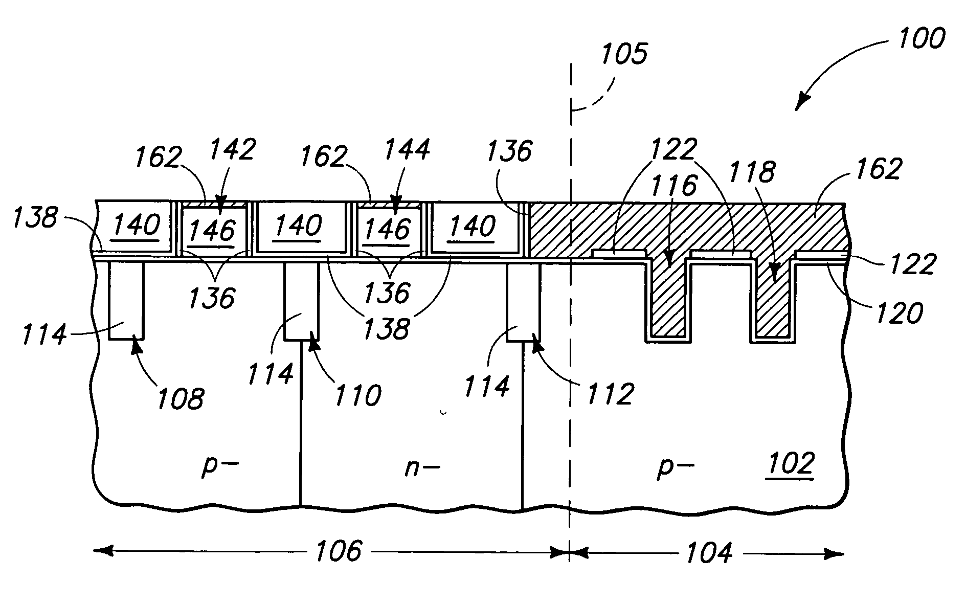 Methods of forming devices associated with semiconductor constructions