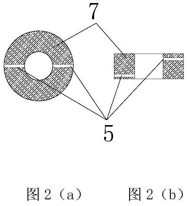 Device and method for releasing anchoring of mining chemical anchor rope