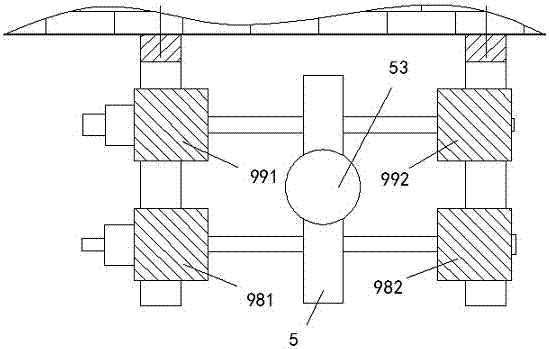 A safety bracket bearing locking device