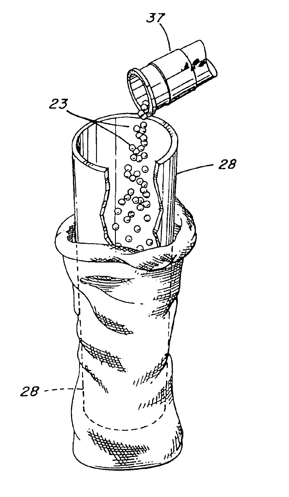 Method for producing a less lethal projectile