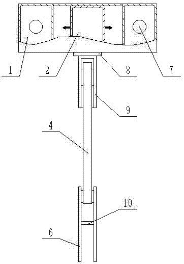 Tool type anti-falling devices and construction anti-falling operation platform