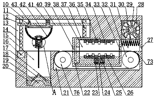 Circuit etching device