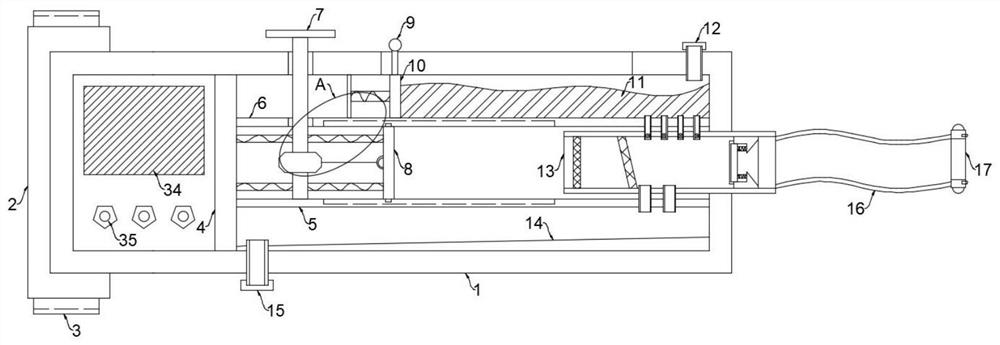 Respiratory tract cleaning and sputum excretion device for department of pediatrics