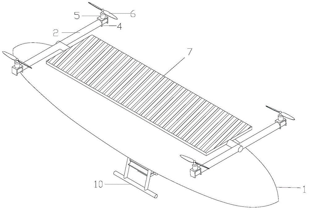 Cruise and suspension aircraft and flight control method thereof