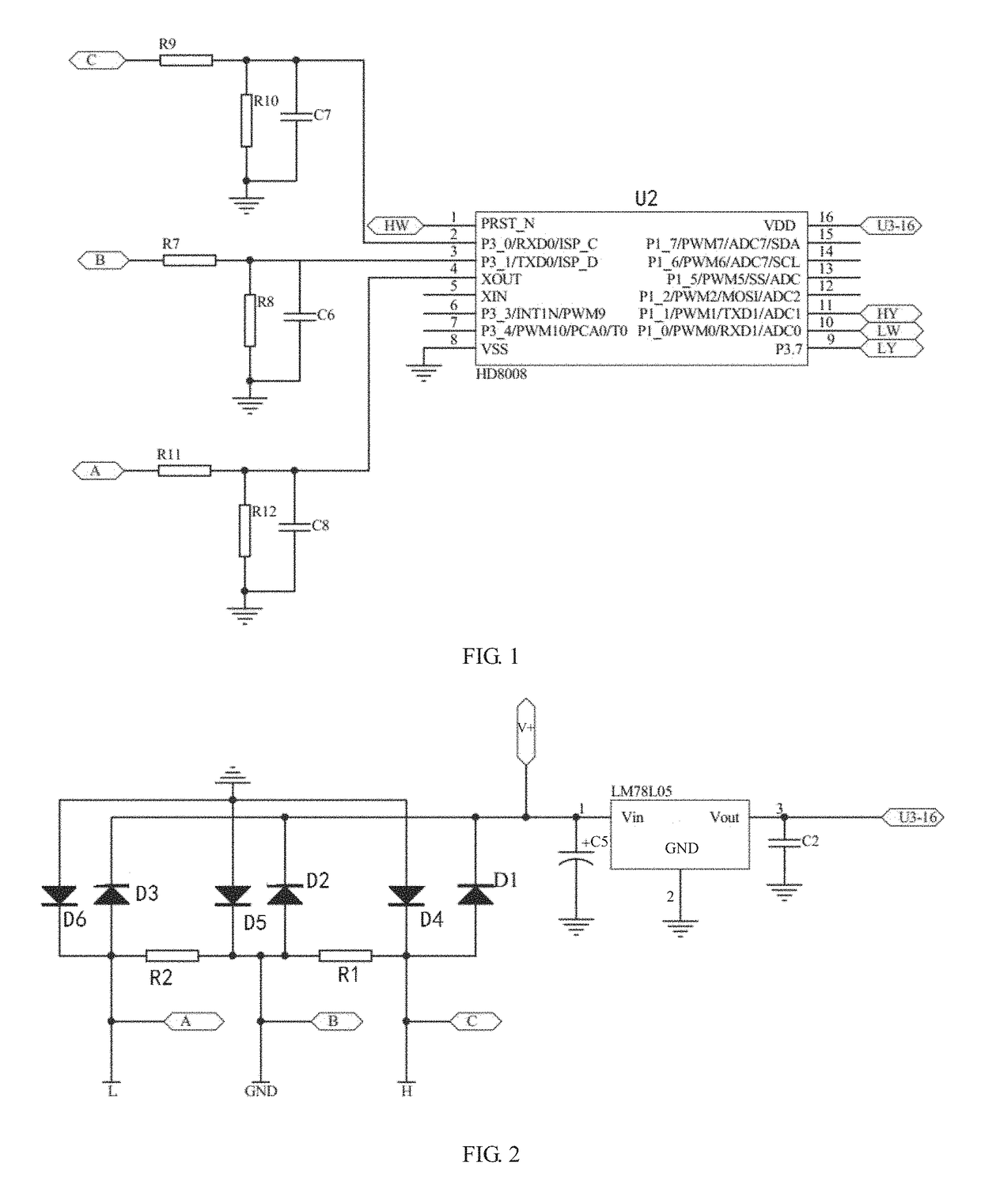 LED automobile headlight with switchable dual-color temperature