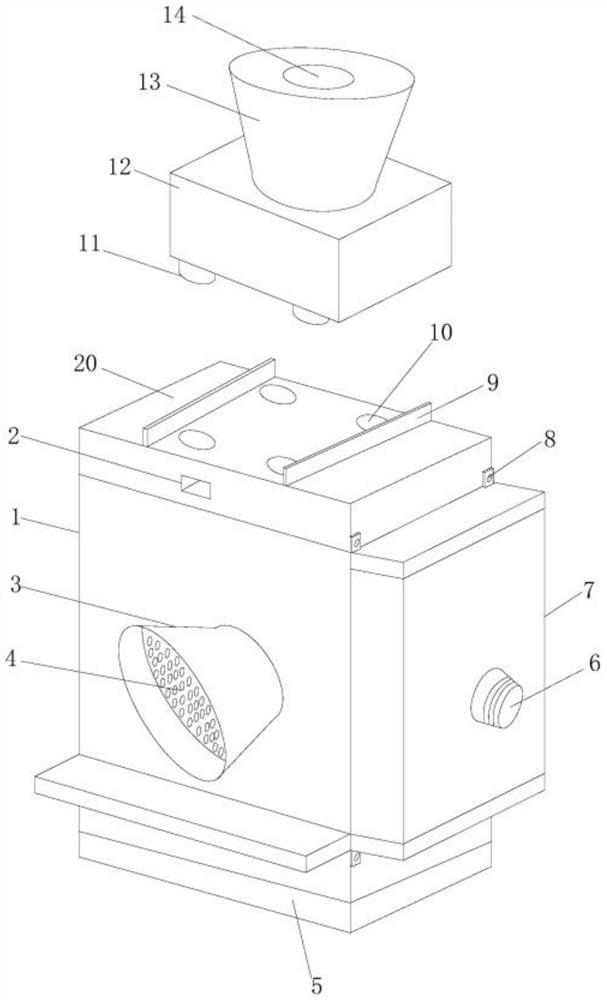 Municipal firecracker combustion storage device and using method