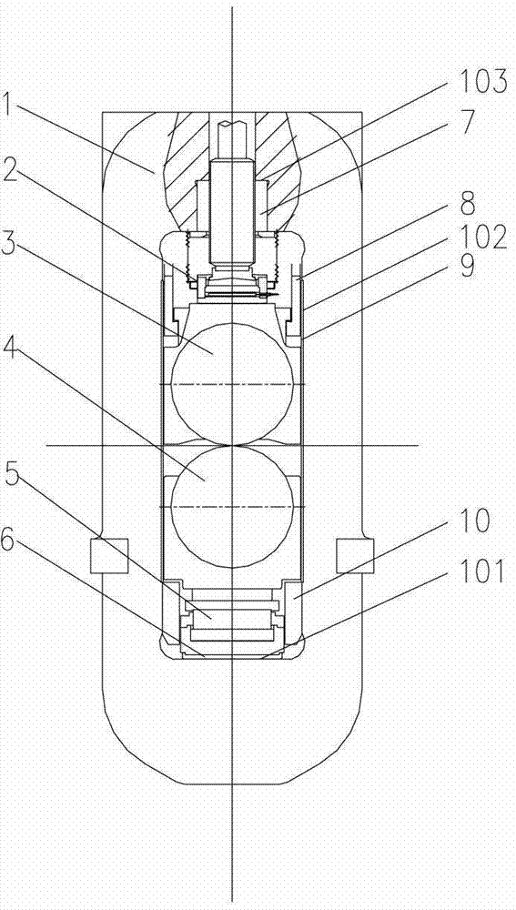 Rolling mill housing with surface hardened layers