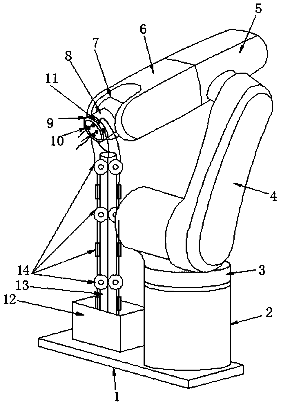 A new six-axis industrial robot