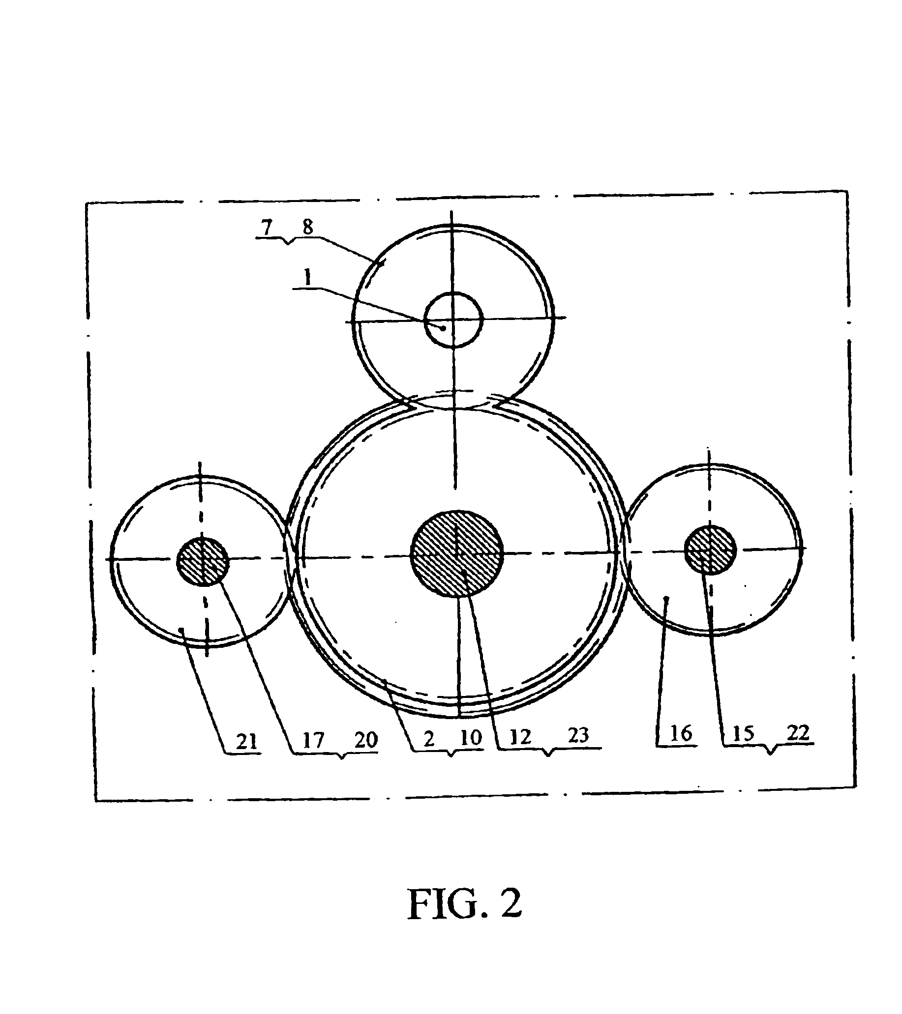 Transmission mechanism with a single differential mechanism for driving four wheels
