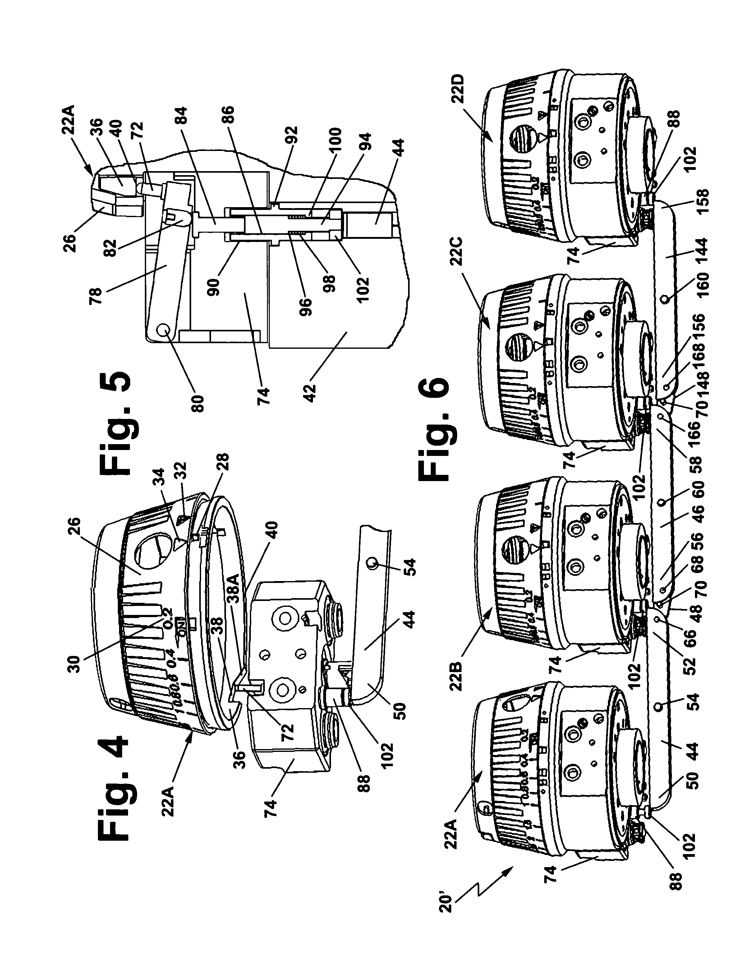 Interlock/exclusion systems for multiple vaporizer anesthesia machines