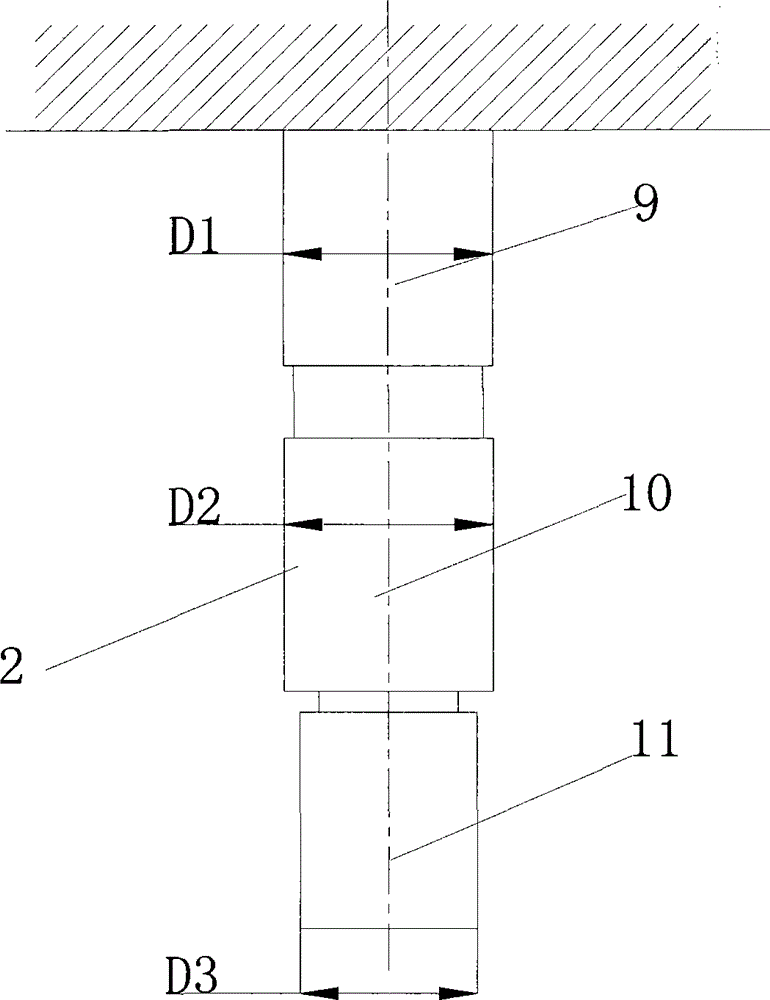 Punching and electric spark combined micro arrayed through hole machining method and device