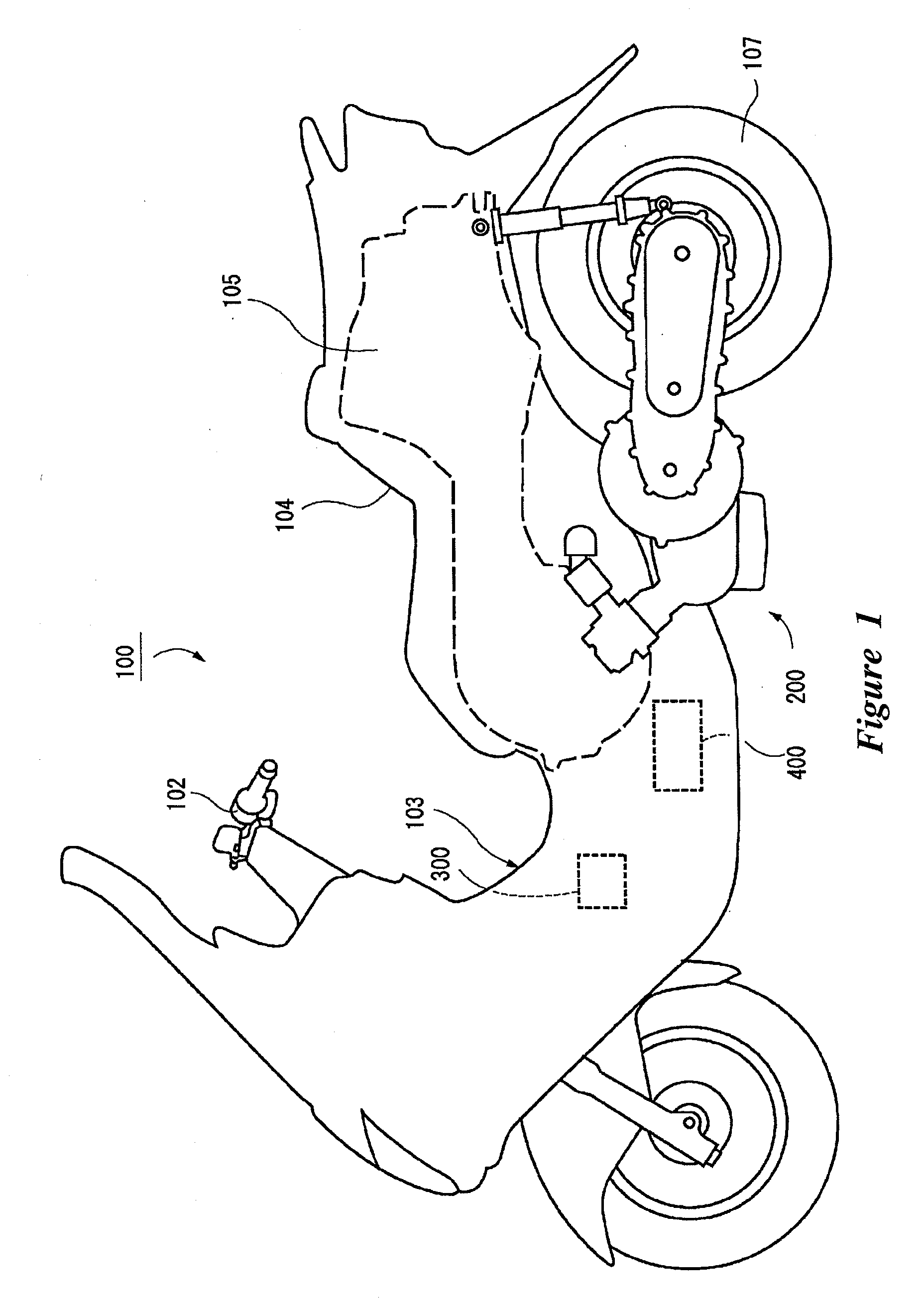 Driving device for a hybrid vehicle, and a hybrid vehicle having the same
