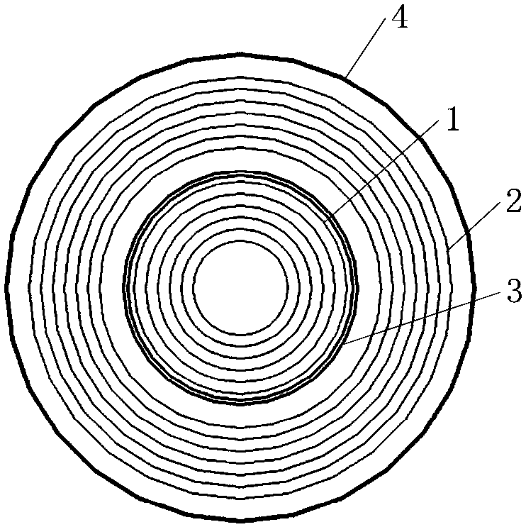 Wireless charging device and preparation method thereof based on mems micromachining planar coil