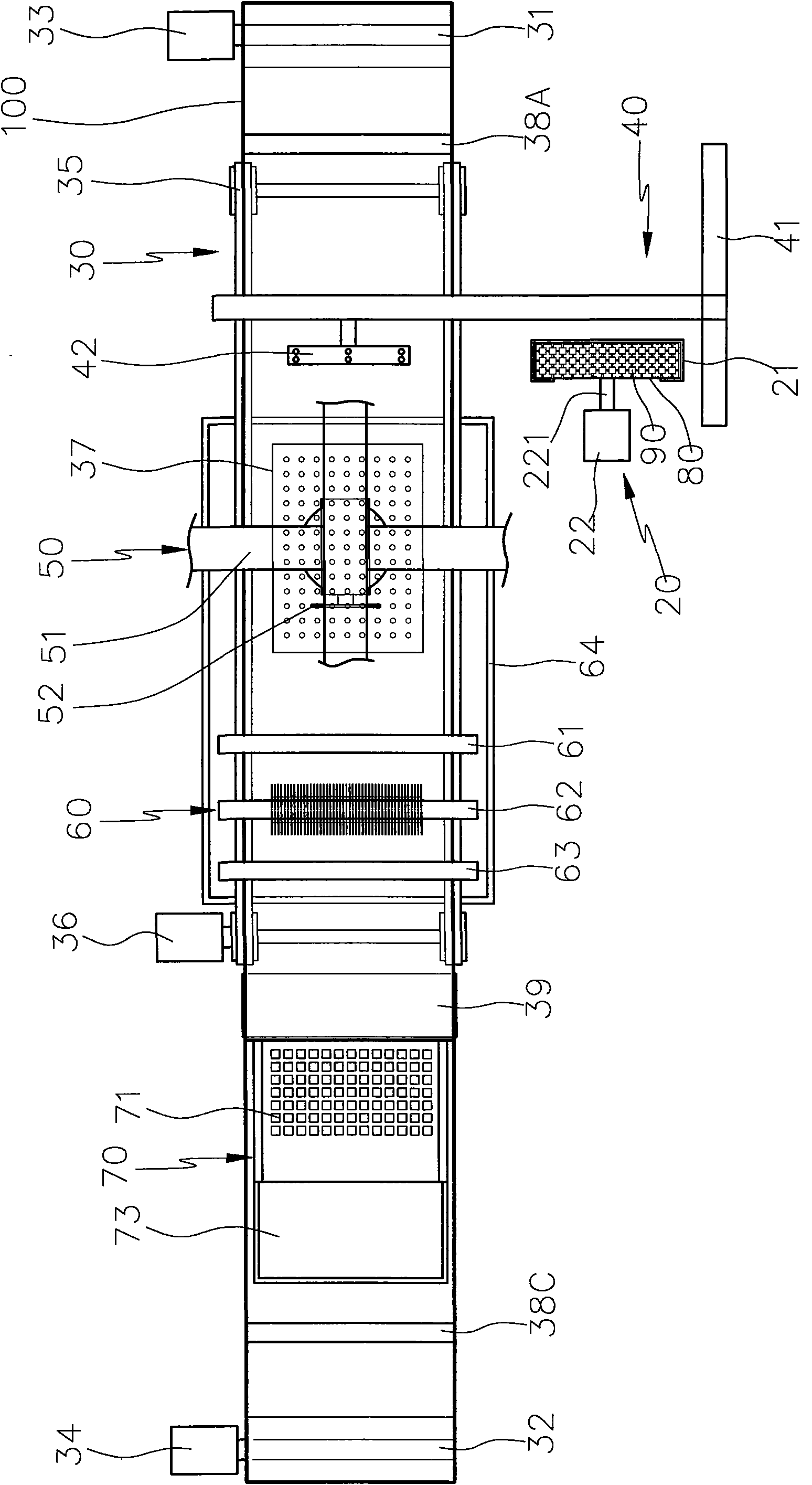 Electronic component cutting and stripping machine and method thereof