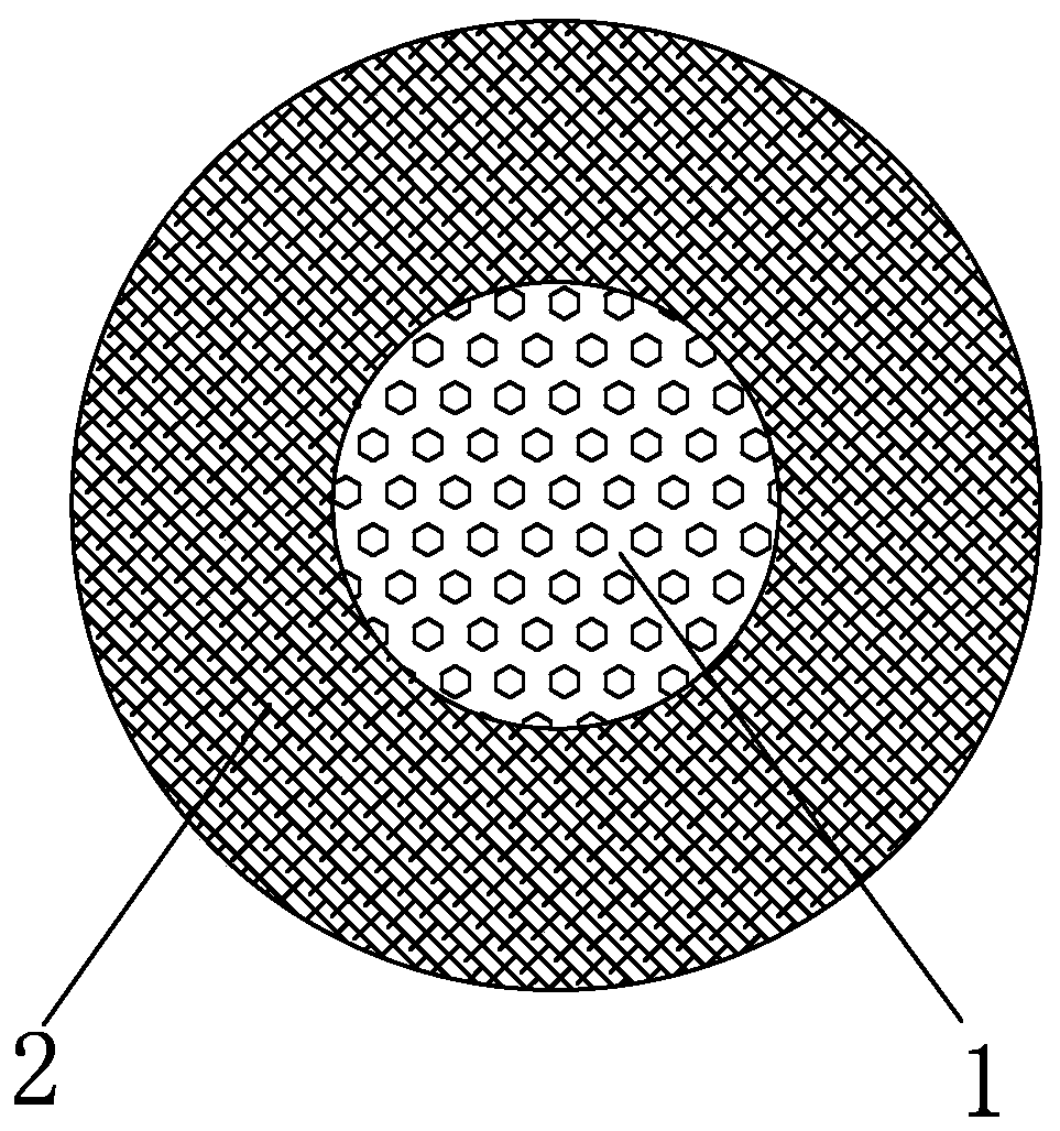 Sizing-free environment-friendly elastic fabric and production process thereof