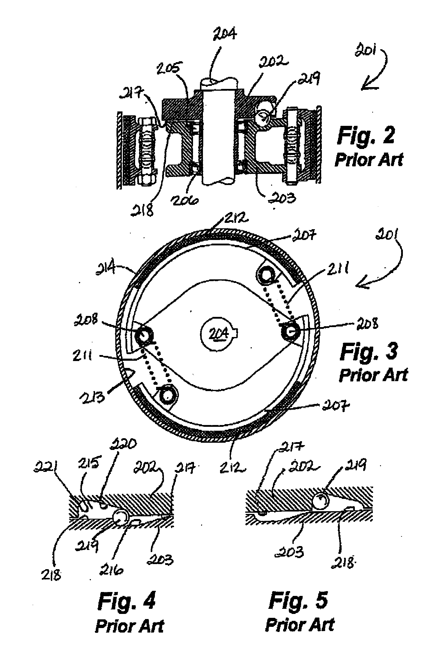 Cam-Actuated Centrifugal Brake for Preventing Backspin