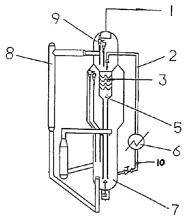 Method and apparatus for catalytic upgrading poor gasoline