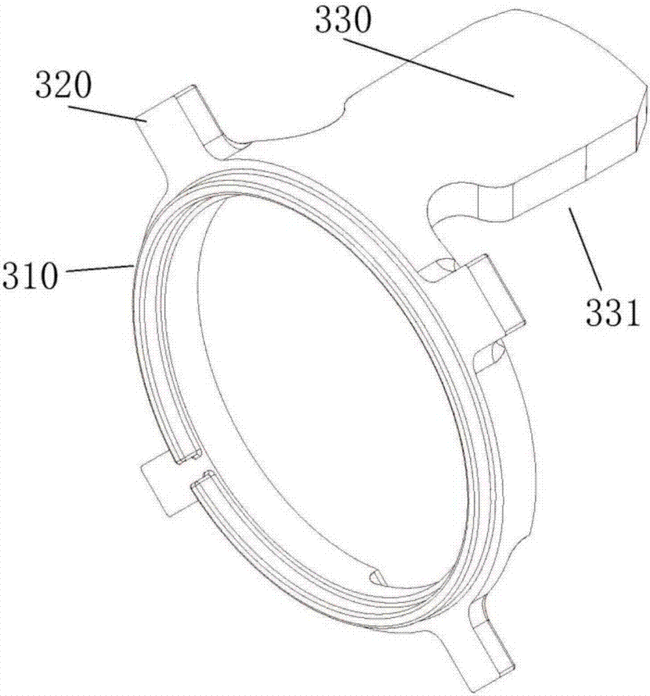 Locking ring for release bearing