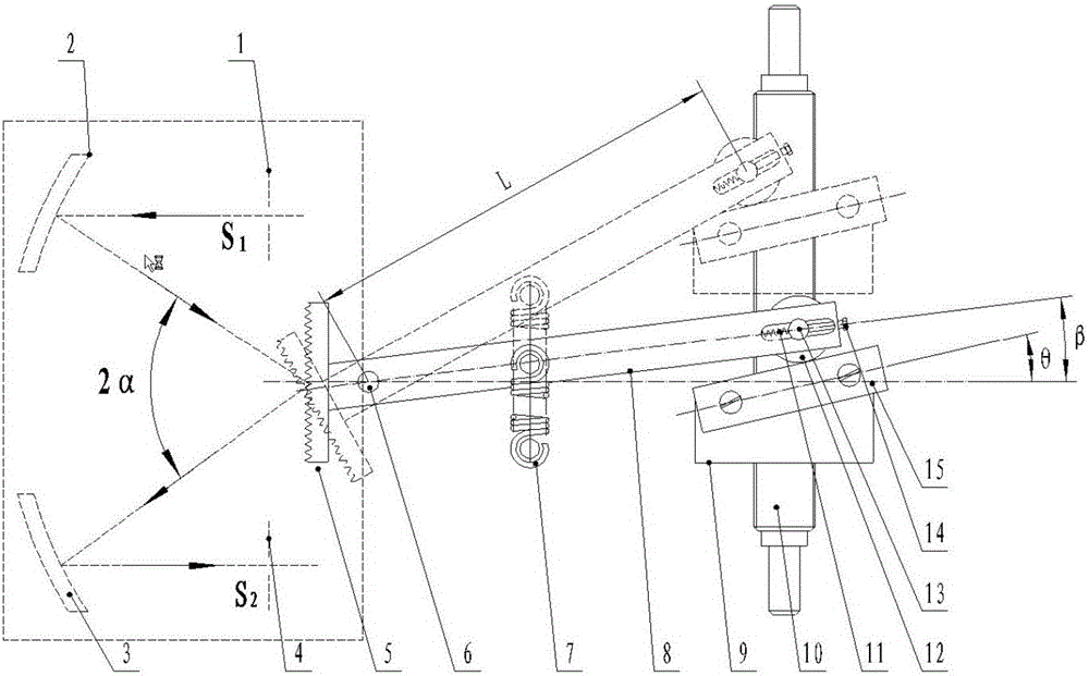 Method for correcting scanning wavelength mechanical position error of monochromator