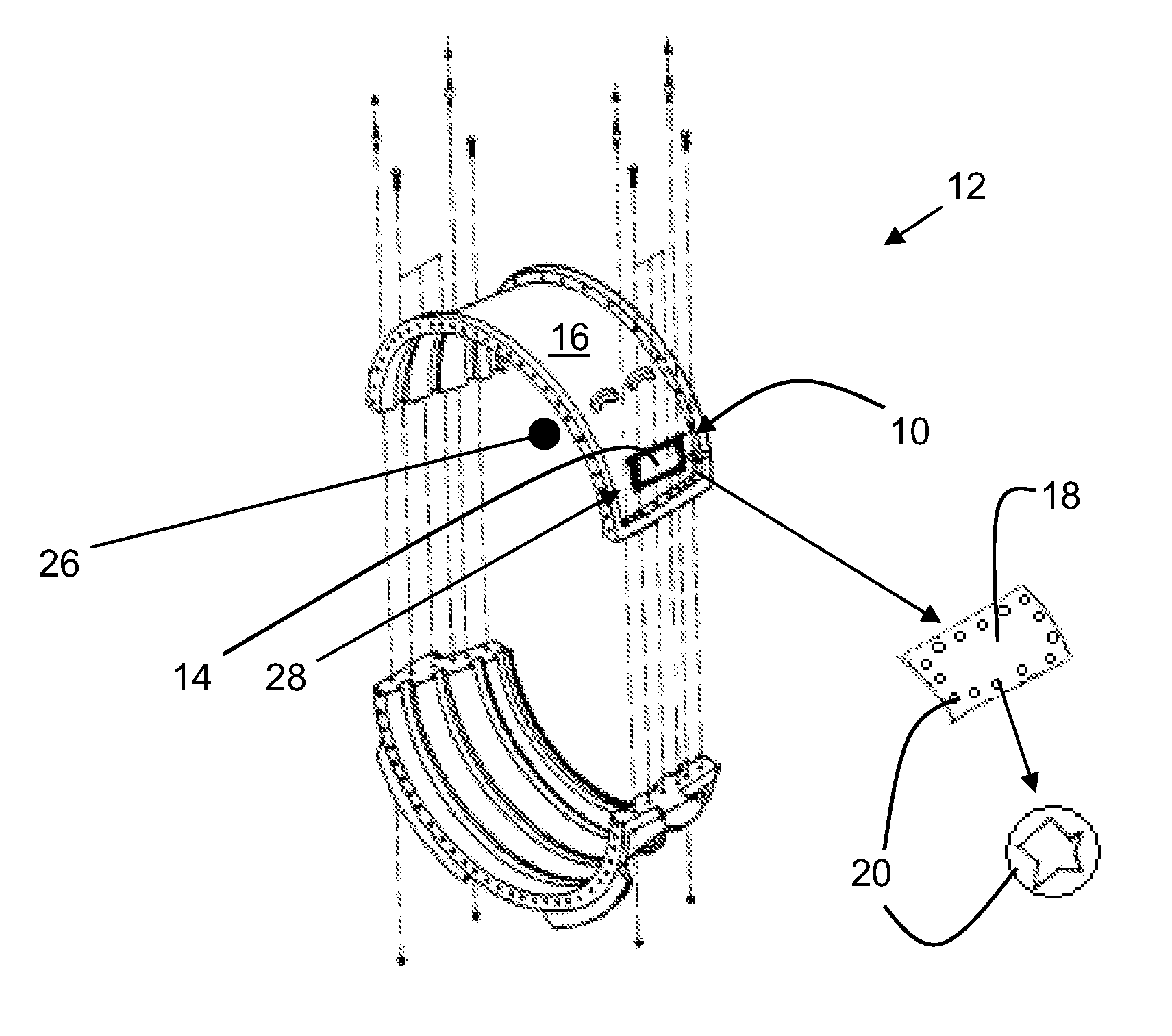 External casing functional access port