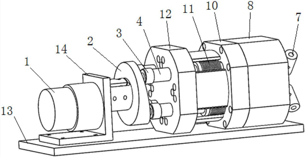 Flux adjustable type liquid-gas universal mute pump