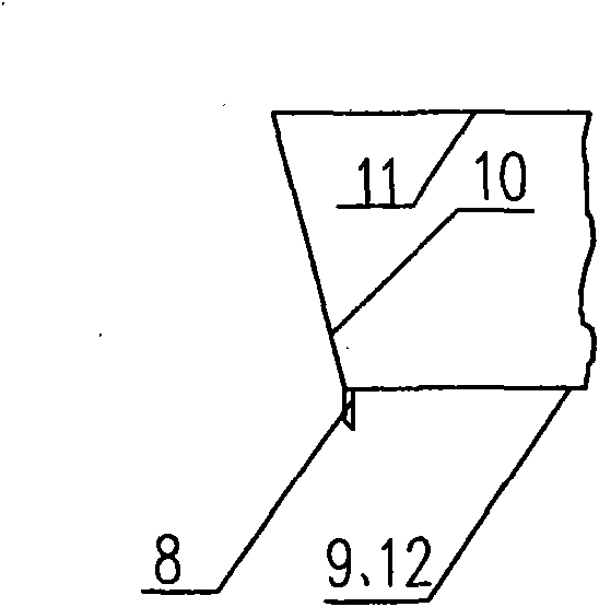 Skimming boat with boat body provided with march-past lifting board device