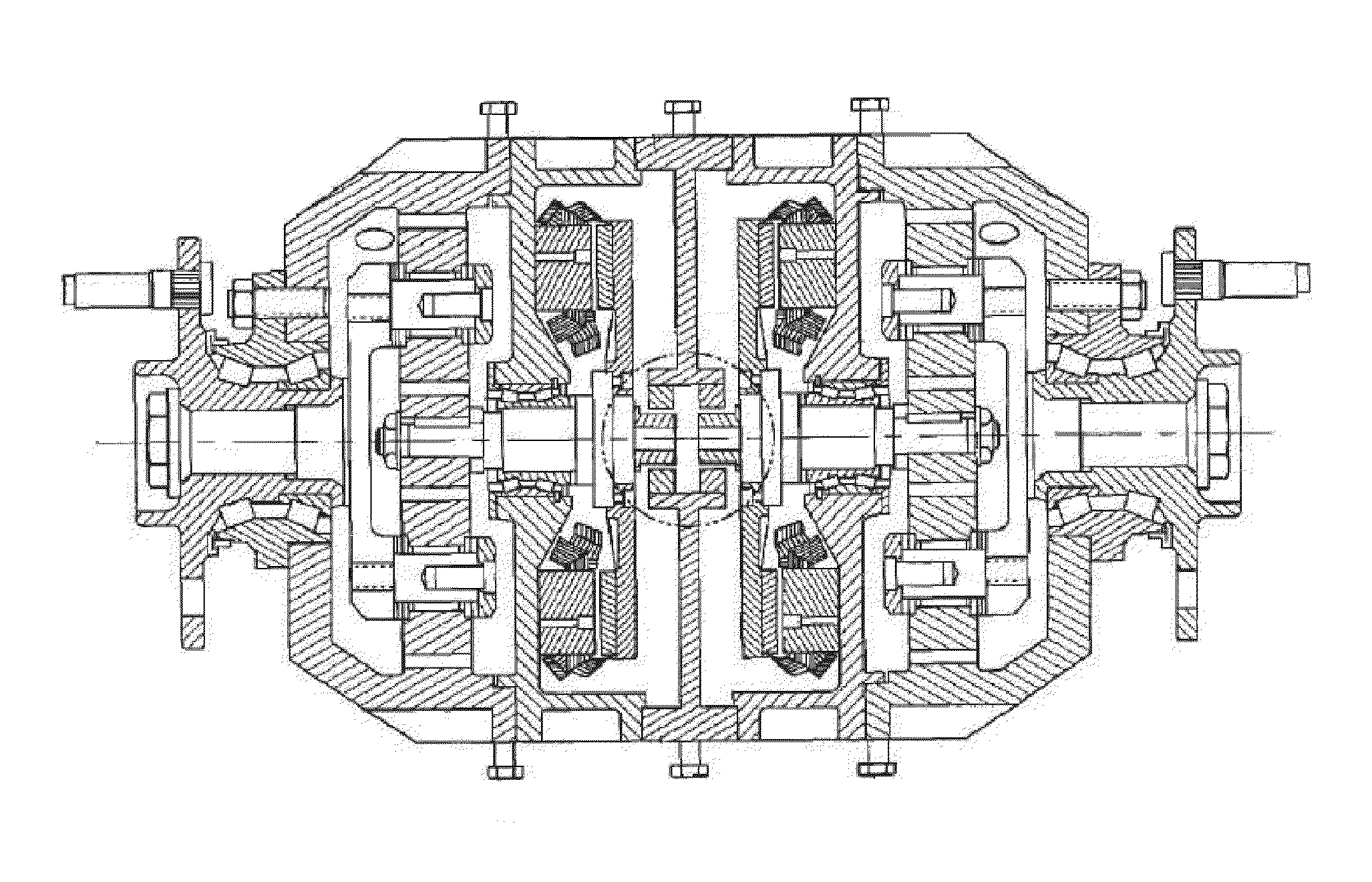 Stator assembly structure for axial flux electric machine