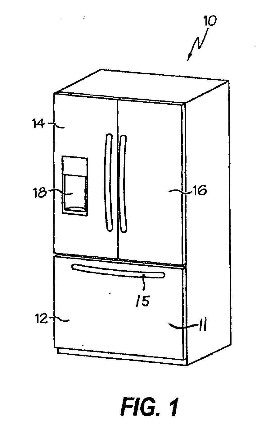 Ice maker for a refrigeration appliance