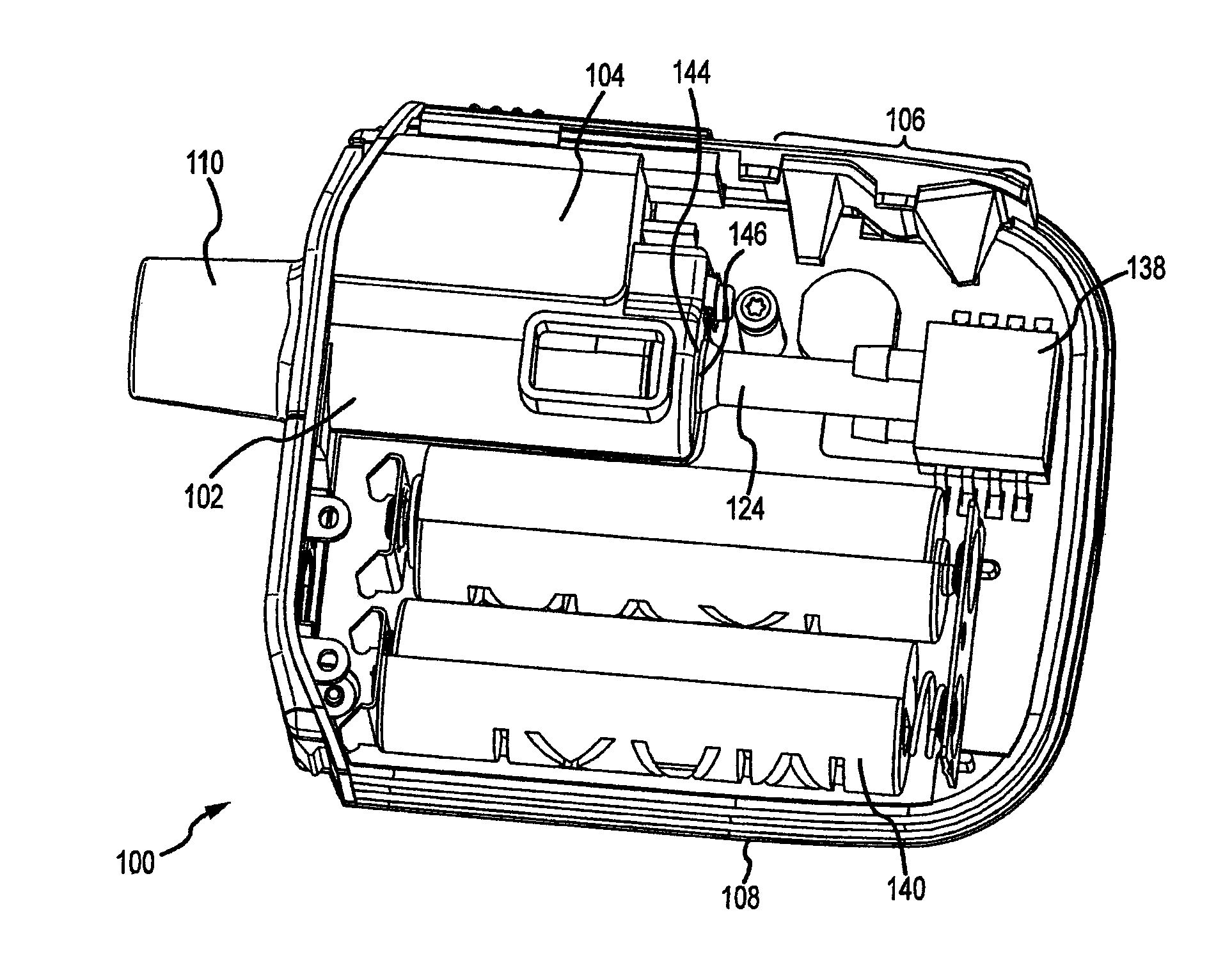 Aerosolization system with flow restrictor and feedback device