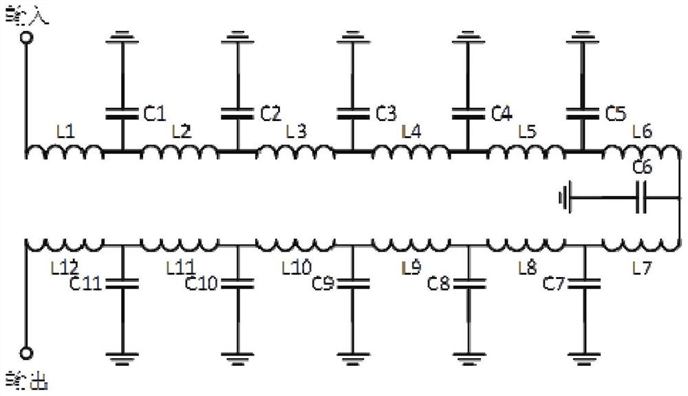 Quasi-lumped element ultra-wideband band-pass filter, and preparation method and application of quasi-lumped element ultra-wideband band-pass filter