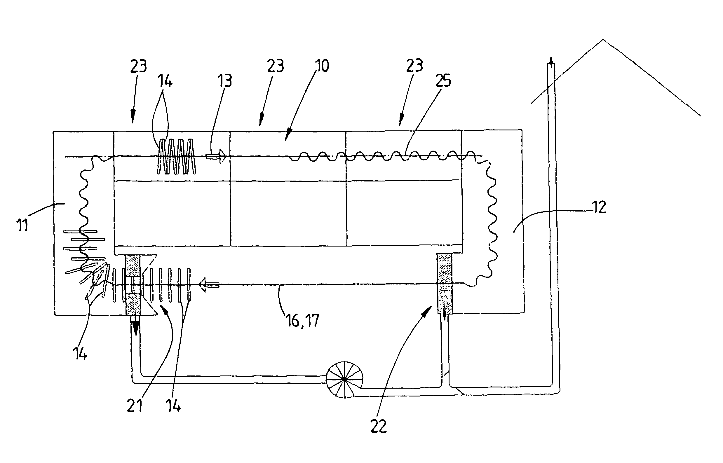 Method for smoothing articles of clothing and tunnel finisher