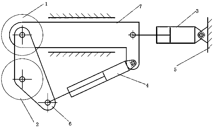 Double-press roller automatic laying-and-winding shaping device used for ridged revolving body